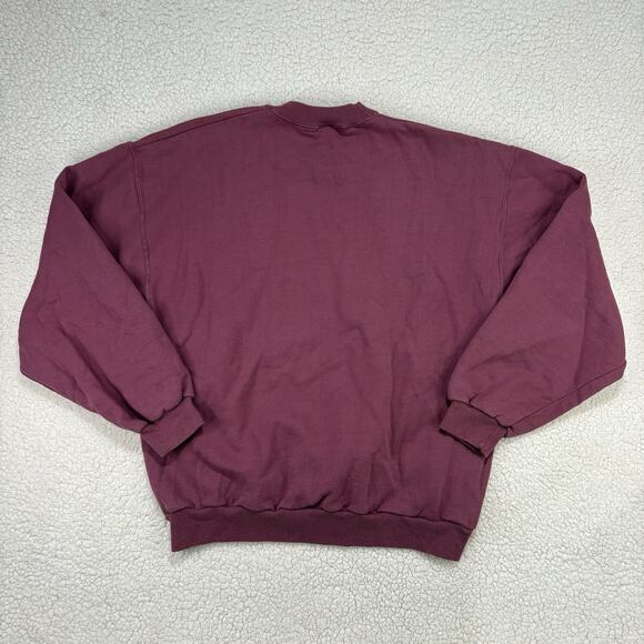 VTG 90s FLORIDA Flowers Bird Crewneck Sweatshirt Pink Tourist Souvenir Cottage - Picture 4 of 7